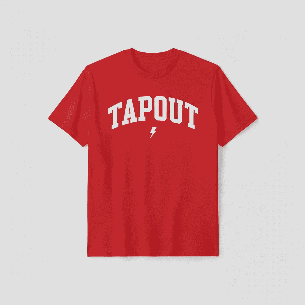 Tapout Red Shirt Tapout Red Shirt