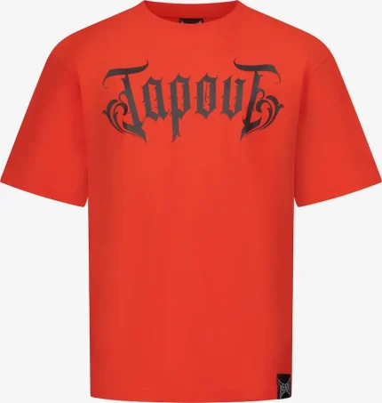 Tapout Shirt 'SIMPLY BELIEVE' in Red,