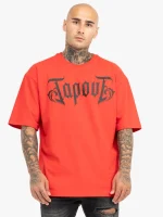 Tapout Shirt 'SIMPLY BELIEVE' in Red, Light Red