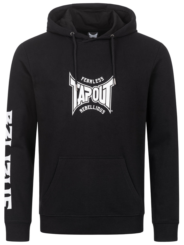 Tapout Black Hoodie Front Tapout Black Hoodie