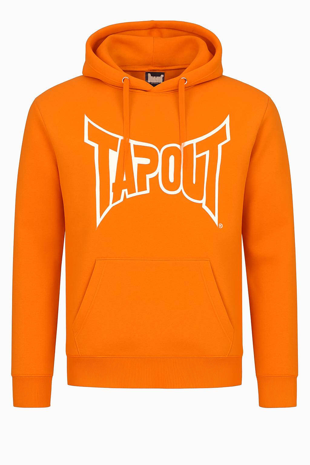 Tapout Orange Hoodie Front Tapout Orange Hoodie