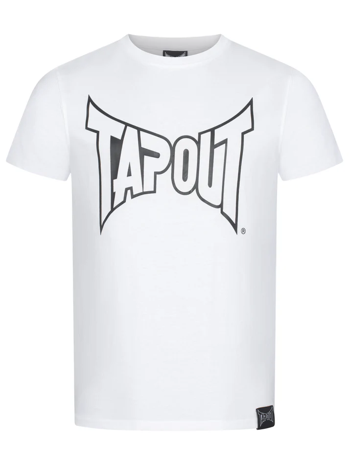 Tapout white shirt mans – front design Tapout White Shirt Mans