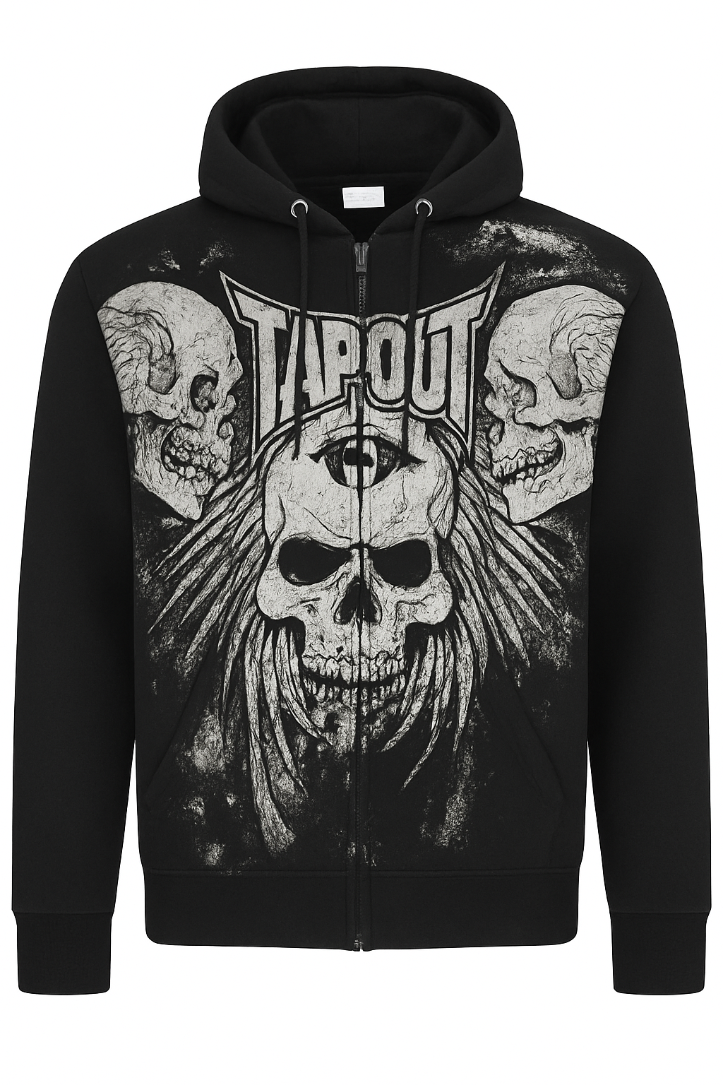 Tapout Hoodie Zipper Y2K Front Tapout Hoodie Zipper Y2K
