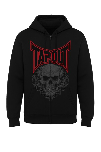 Tapout Zippers Hoodie Front Tapout Zippers Hoodies