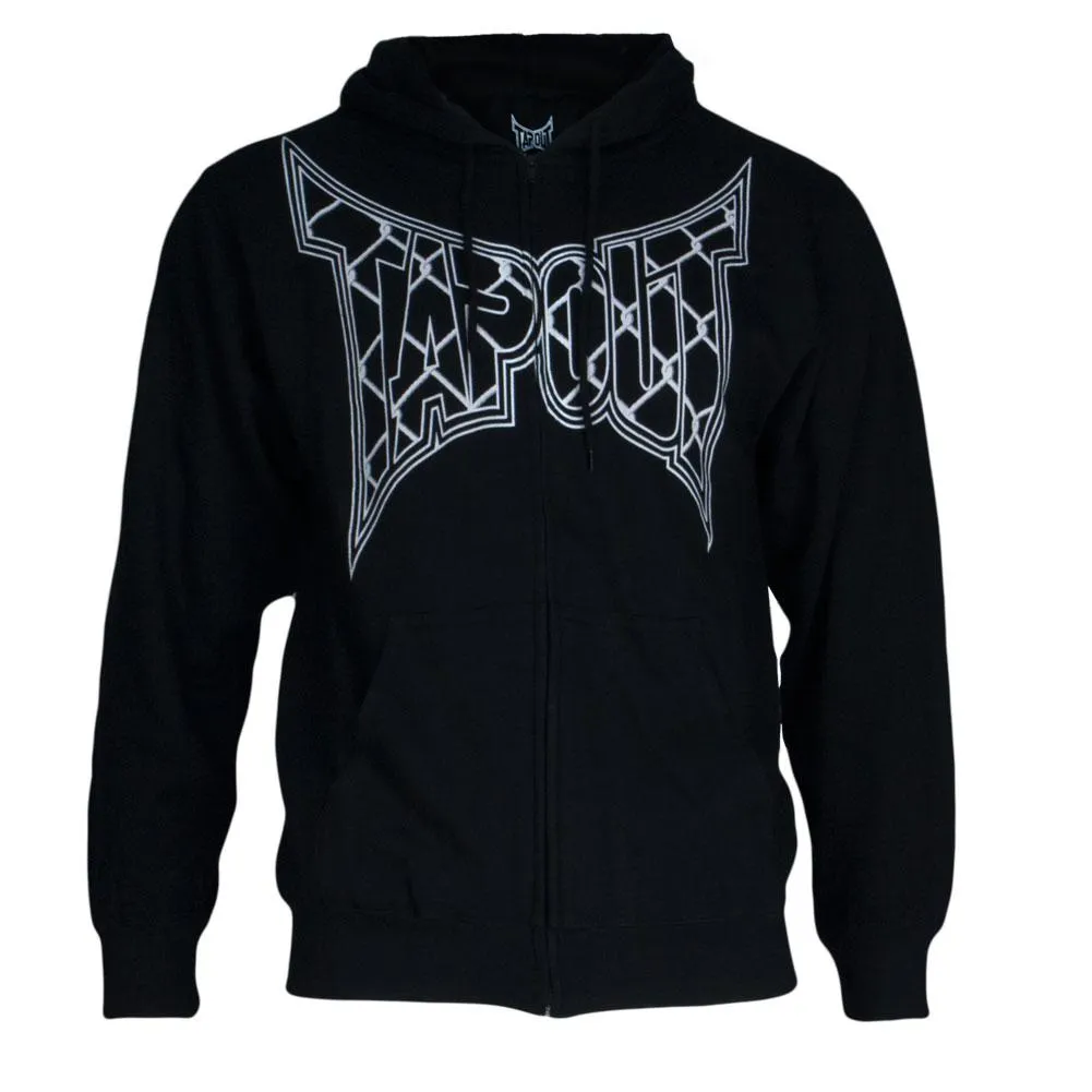 Tapout Caged Mens Zip Hoodie Tapout Caged Mens Zip Hoodie