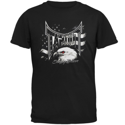Tapout Eagle Simply Believe Mens T Shirt
