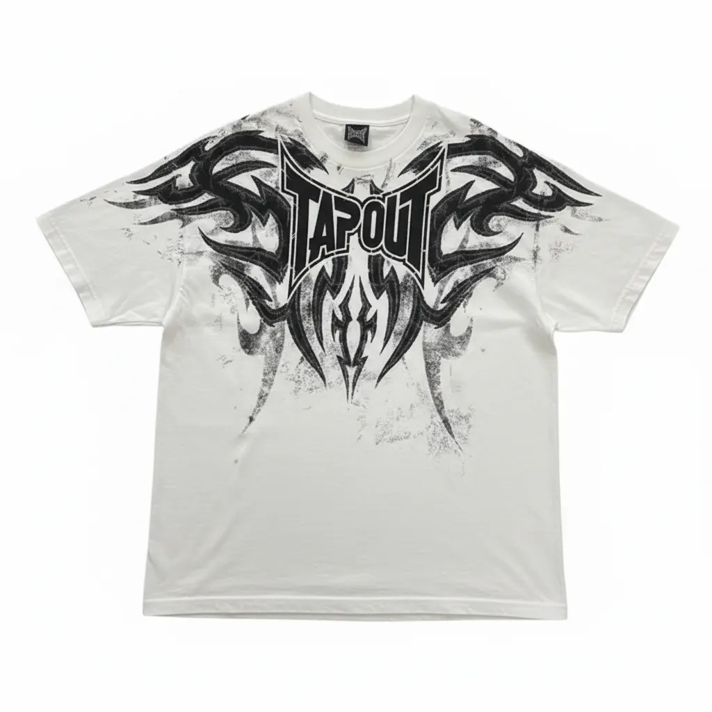 Tap out Style Shirt Tap out Style Shirt front view for men
