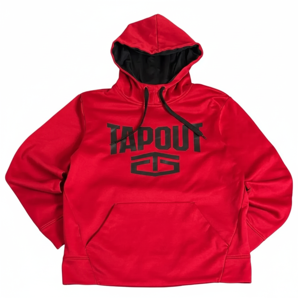 Tapout Mens MMA Red Hoodie Tapout Mens MMA Red Hoodie