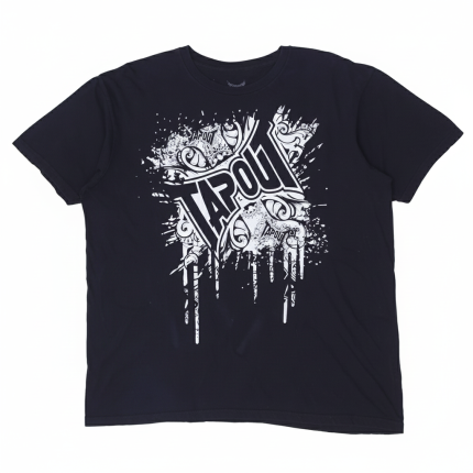 Y2K Mens Tapout Knocked Out T Shirt
