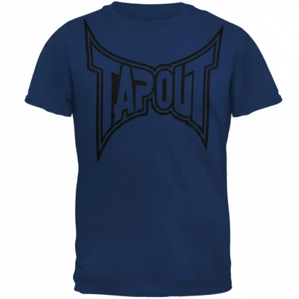 Y2K mens Tap Out shirts front view with graphic print