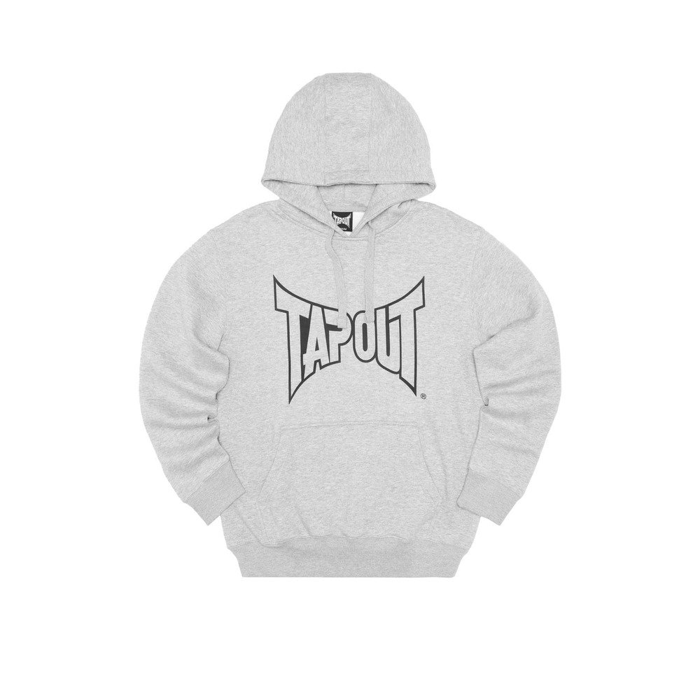 Tapout Lifestyle Basic Hoodie Gray Tapout Lifestyle Basic Hoodie Gray